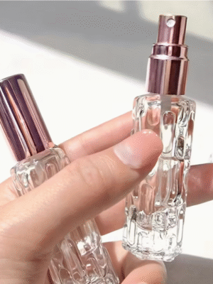 15ml Elegant Refillable Glass Perfume Spray Bottles