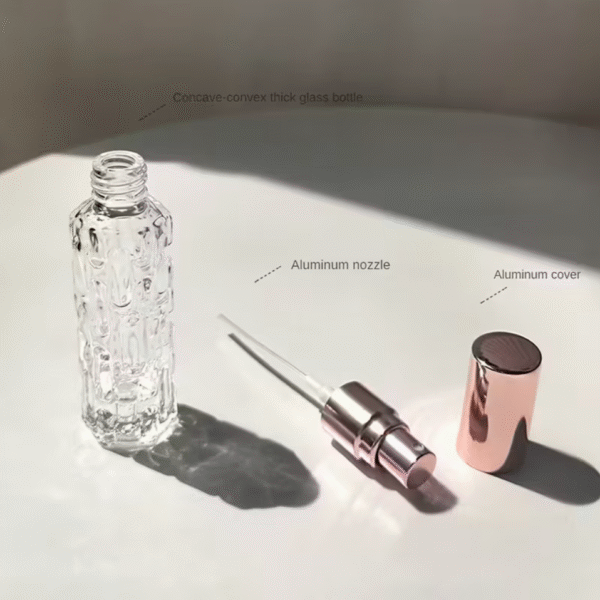 15ml Elegant Refillable Glass Perfume Spray Bottles