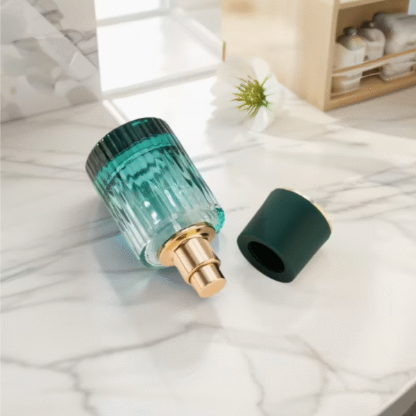 4pcs 30ml Vintage Gradient Glass Perfume Spray Bottle Set