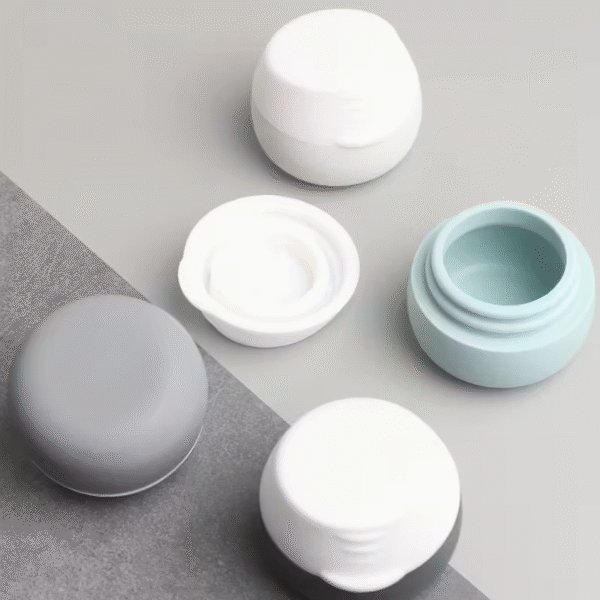 4 pcs Silicone Travel Containers