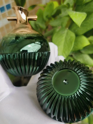 1pc 50g Golden Green Cosmetic Jar