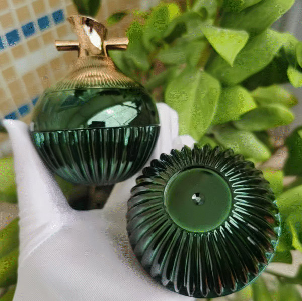 1pc 50g Golden Green Cosmetic Jar