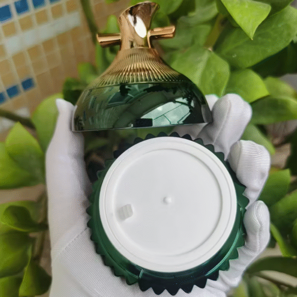 1pc 50g Golden Green Cosmetic Jar