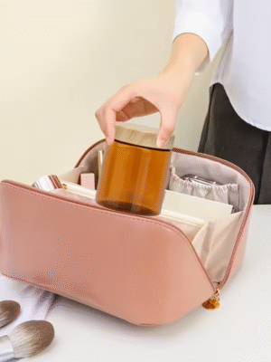 8pcs 250ml Tea Brown Wide Mouth Jars with Wood Grain Lids