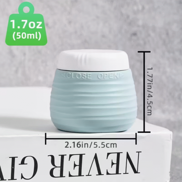 TSA Approved 50ml Silicone Travel Containers